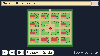Mapa da cidade